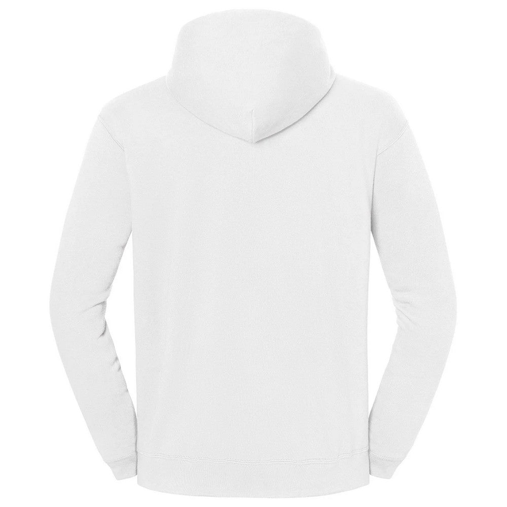 White - Back - Fruit of the Loom Unisex Adult Iconic Premium Full Zip Hoodie