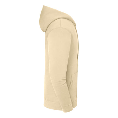 Desert Sand - Side - Fruit of the Loom Unisex Adult Iconic Premium Full Zip Hoodie