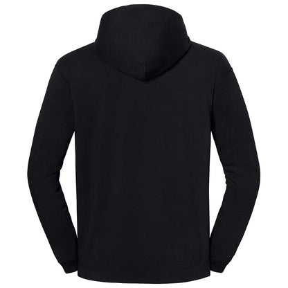 Black - Back - Fruit of the Loom Unisex Adult Iconic Premium Full Zip Hoodie