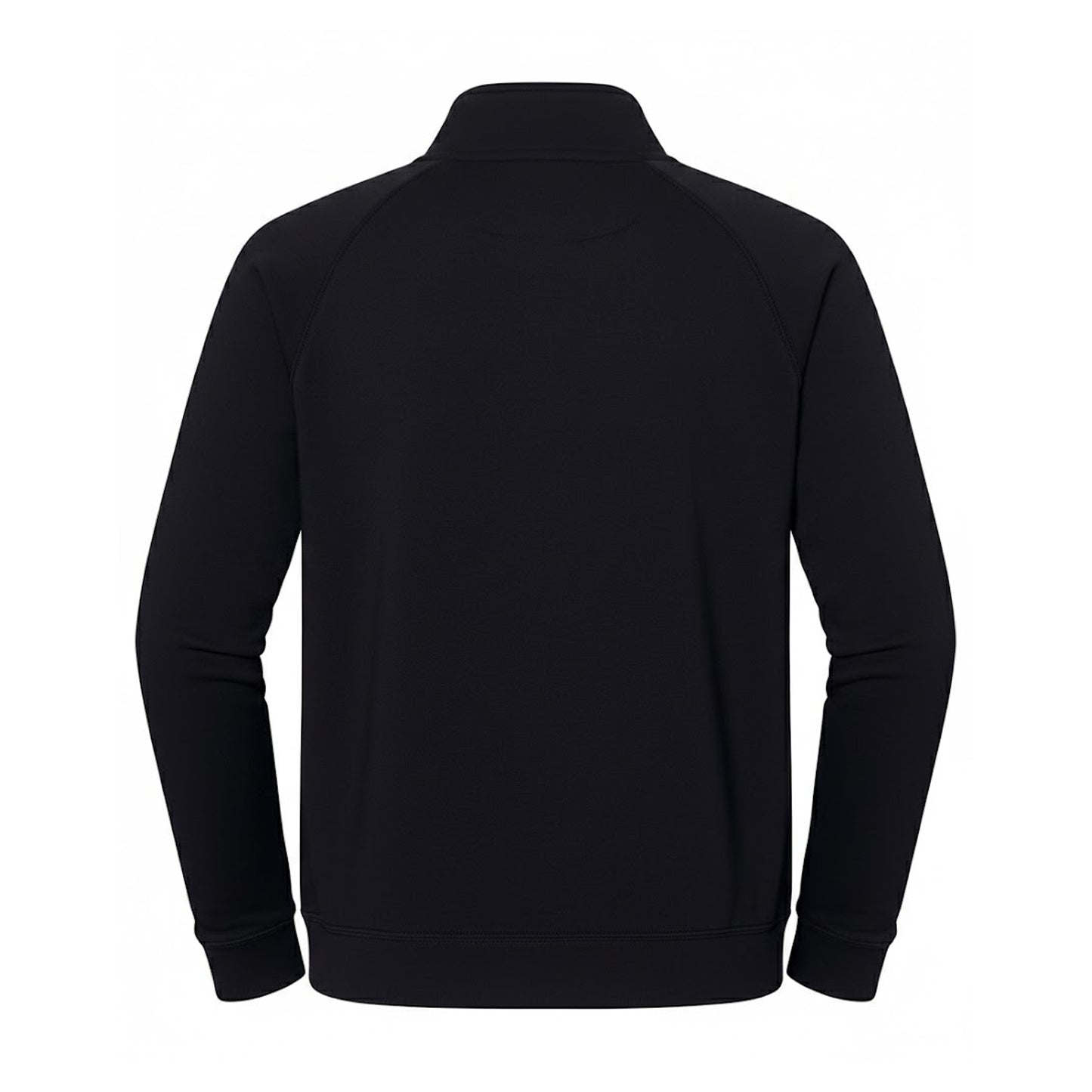 Black - Back - Fruit of the Loom Unisex Adult Iconic Premium Sweat Jacket