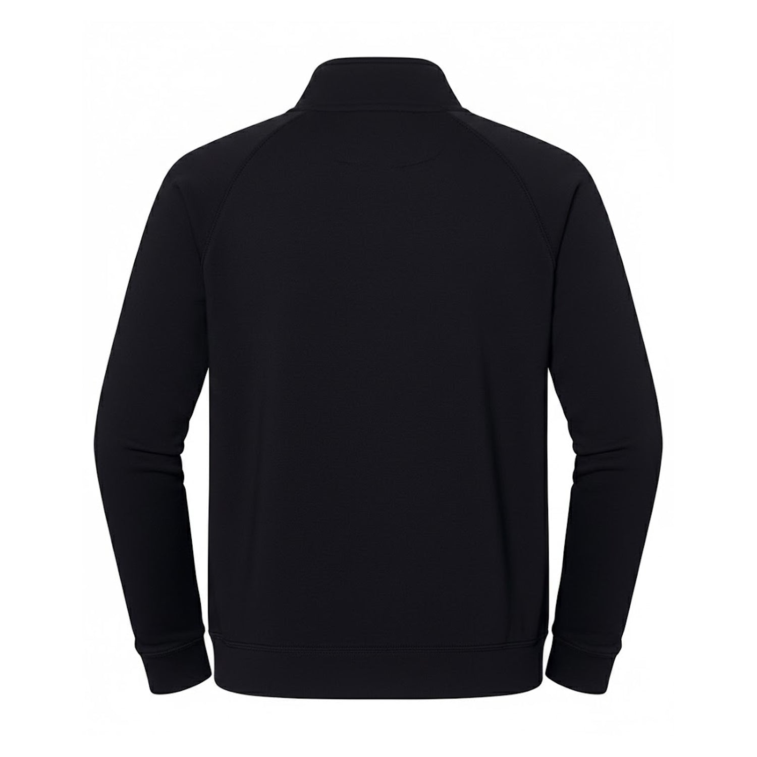 Black - Back - Fruit of the Loom Unisex Adult Iconic Premium Sweat Jacket