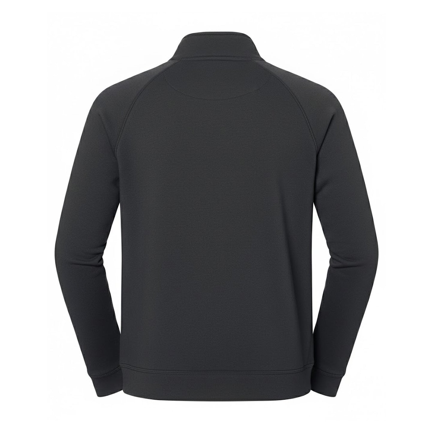 Light Graphite - Back - Fruit of the Loom Unisex Adult Iconic Premium Sweat Jacket
