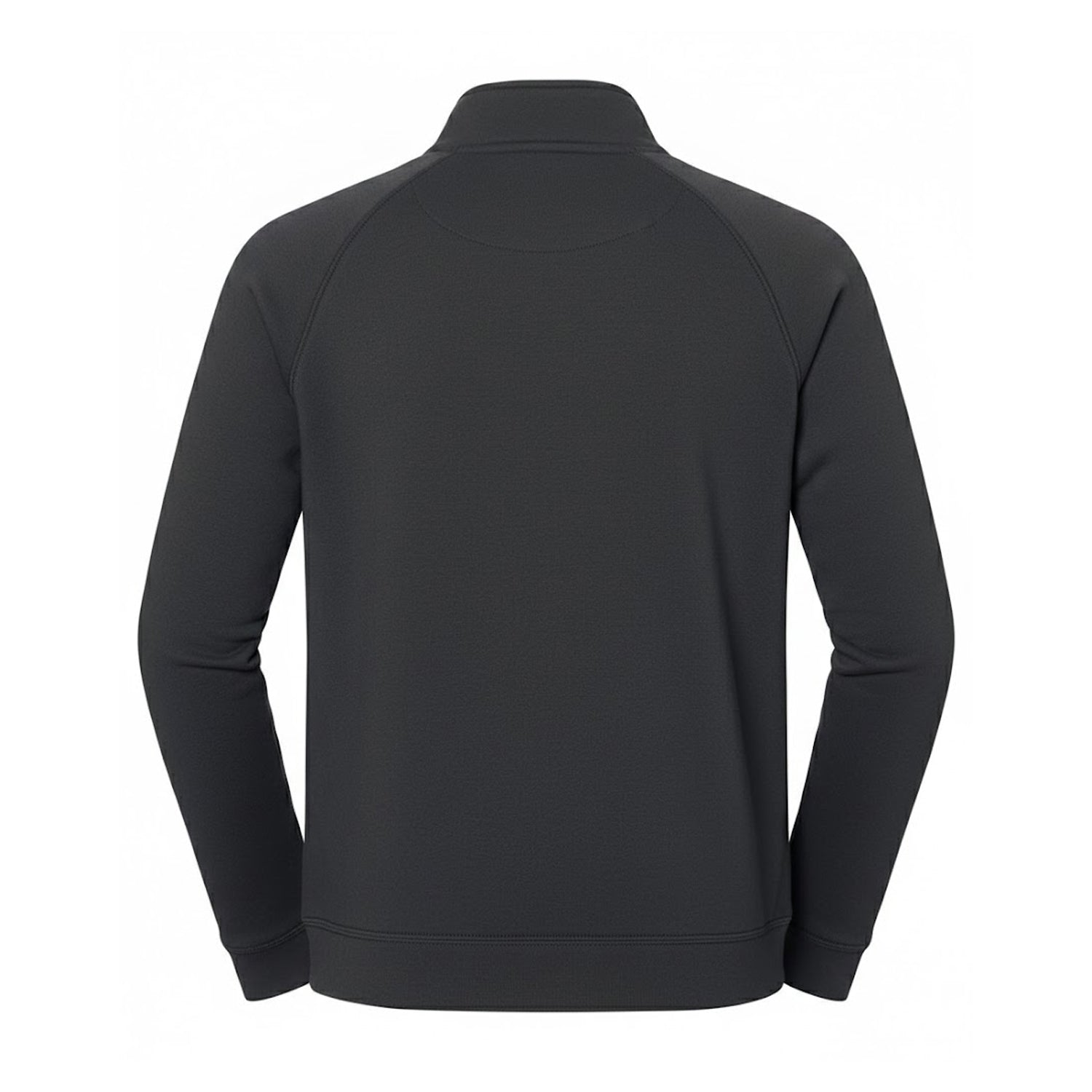 Light Graphite - Back - Fruit of the Loom Unisex Adult Iconic Premium Sweat Jacket