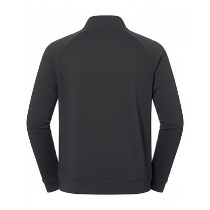 Light Graphite - Back - Fruit of the Loom Unisex Adult Iconic Premium Sweat Jacket