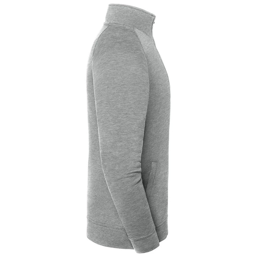 Athletic Heather - Side - Fruit of the Loom Unisex Adult Iconic Premium Sweat Jacket