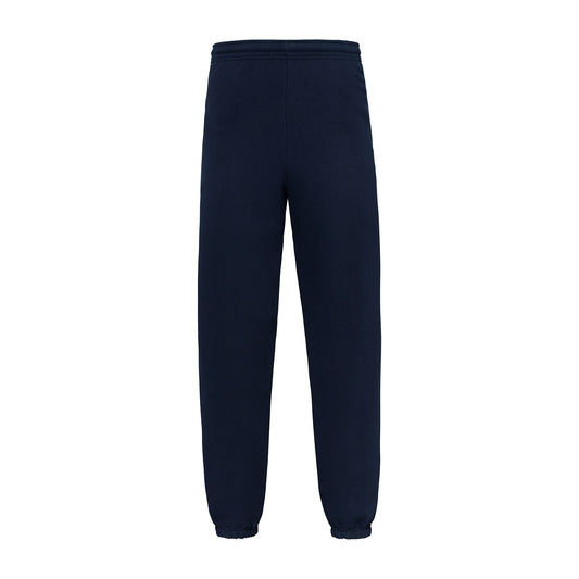 Deep Navy - Front - Fruit of the Loom Unisex Adult Iconic Premium Elasticated Cuff Jogging Bottoms