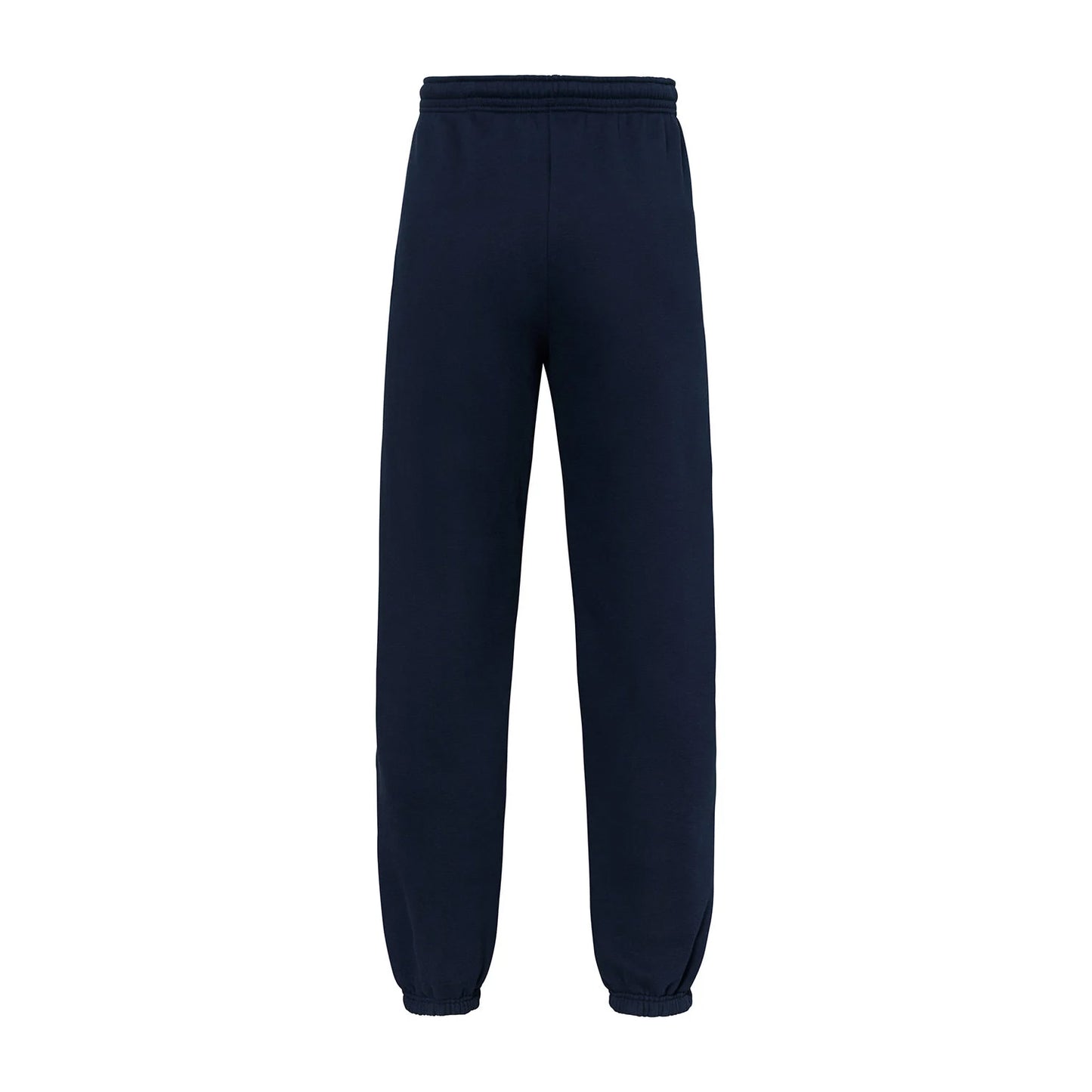 Deep Navy - Back - Fruit of the Loom Unisex Adult Iconic Premium Elasticated Cuff Jogging Bottoms