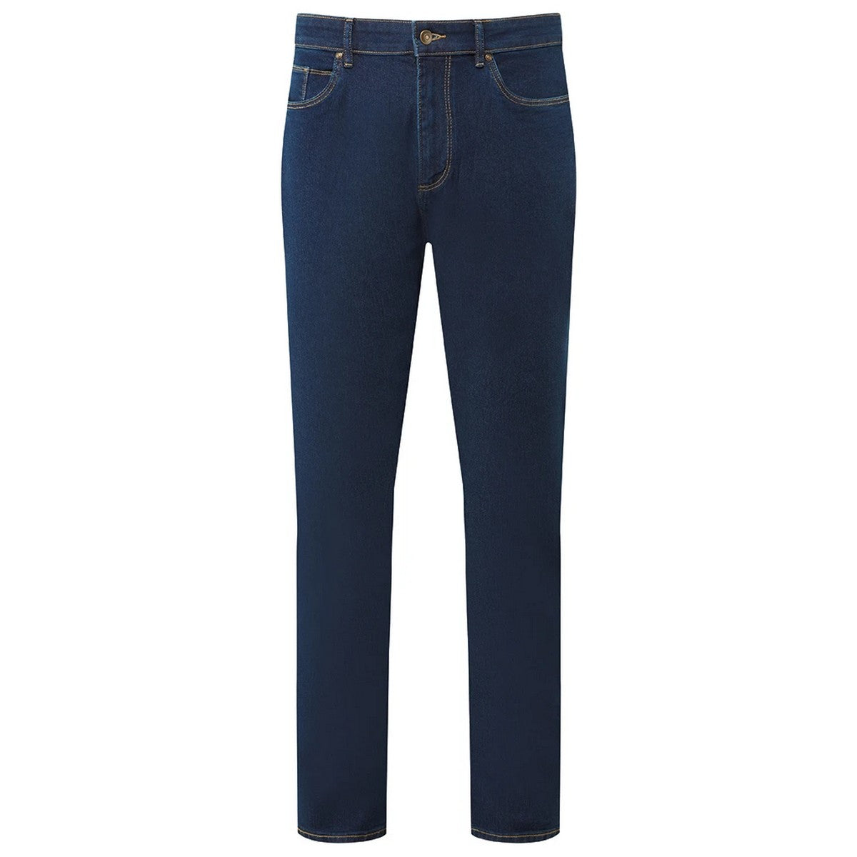Indigo - Front - Premier Mens Workready Jeans