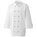Black - Back - Premier Chefs Jacket Studs For PR651 & PR655 - Workwear (Pack Of 12)