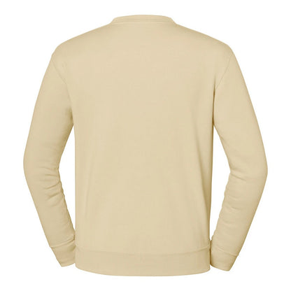 Desert Sand - Back - Fruit of the Loom Mens Iconic Premium Set-in Sweatshirt