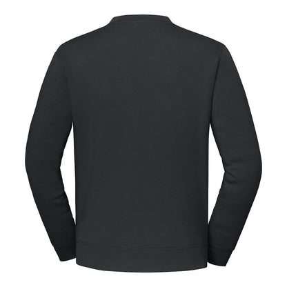 Light Graphite - Back - Fruit of the Loom Mens Iconic Premium Set-in Sweatshirt