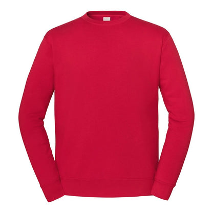 Red - Front - Fruit of the Loom Mens Iconic Premium Set-in Sweatshirt