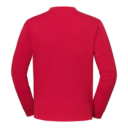 Red - Back - Fruit of the Loom Mens Iconic Premium Set-in Sweatshirt