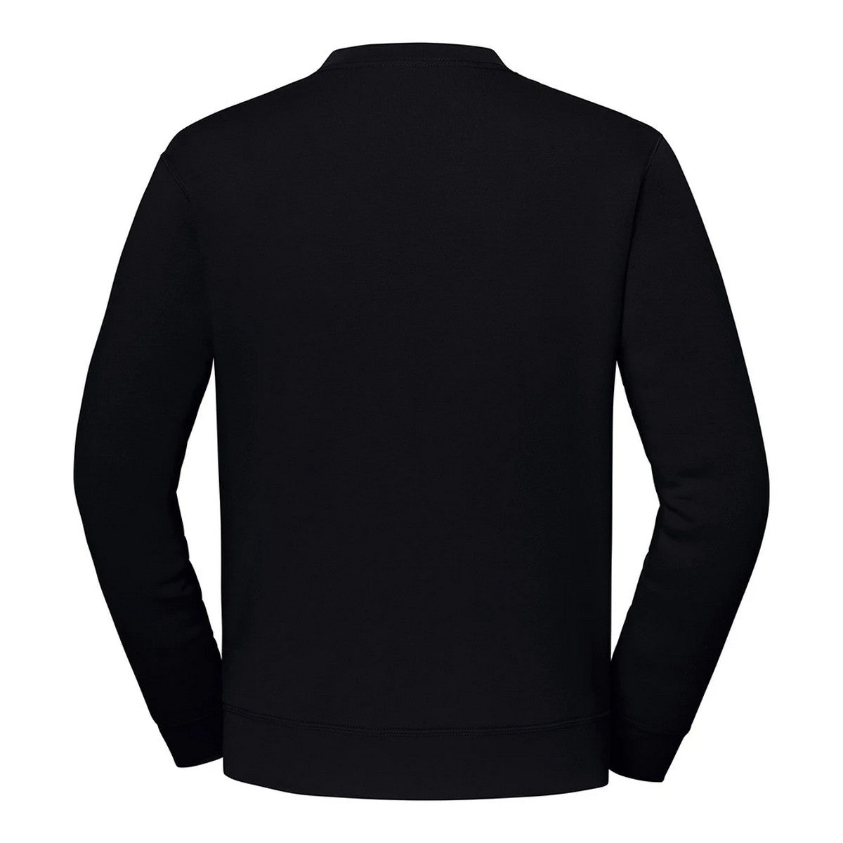 Black - Back - Fruit of the Loom Mens Iconic Premium Set-in Sweatshirt