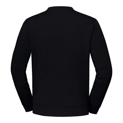 Black - Back - Fruit of the Loom Mens Iconic Premium Set-in Sweatshirt