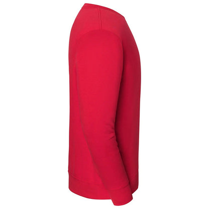 Red - Side - Fruit of the Loom Mens Iconic Premium Set-in Sweatshirt