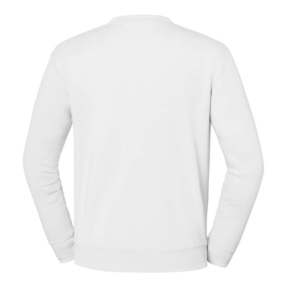 White - Back - Fruit of the Loom Mens Iconic Premium Set-in Sweatshirt
