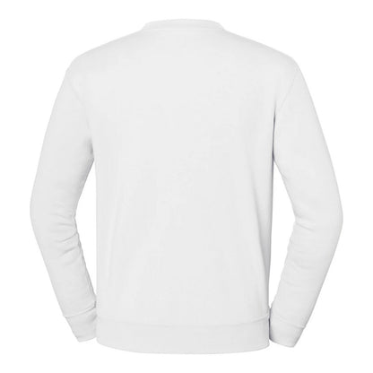White - Back - Fruit of the Loom Mens Iconic Premium Set-in Sweatshirt