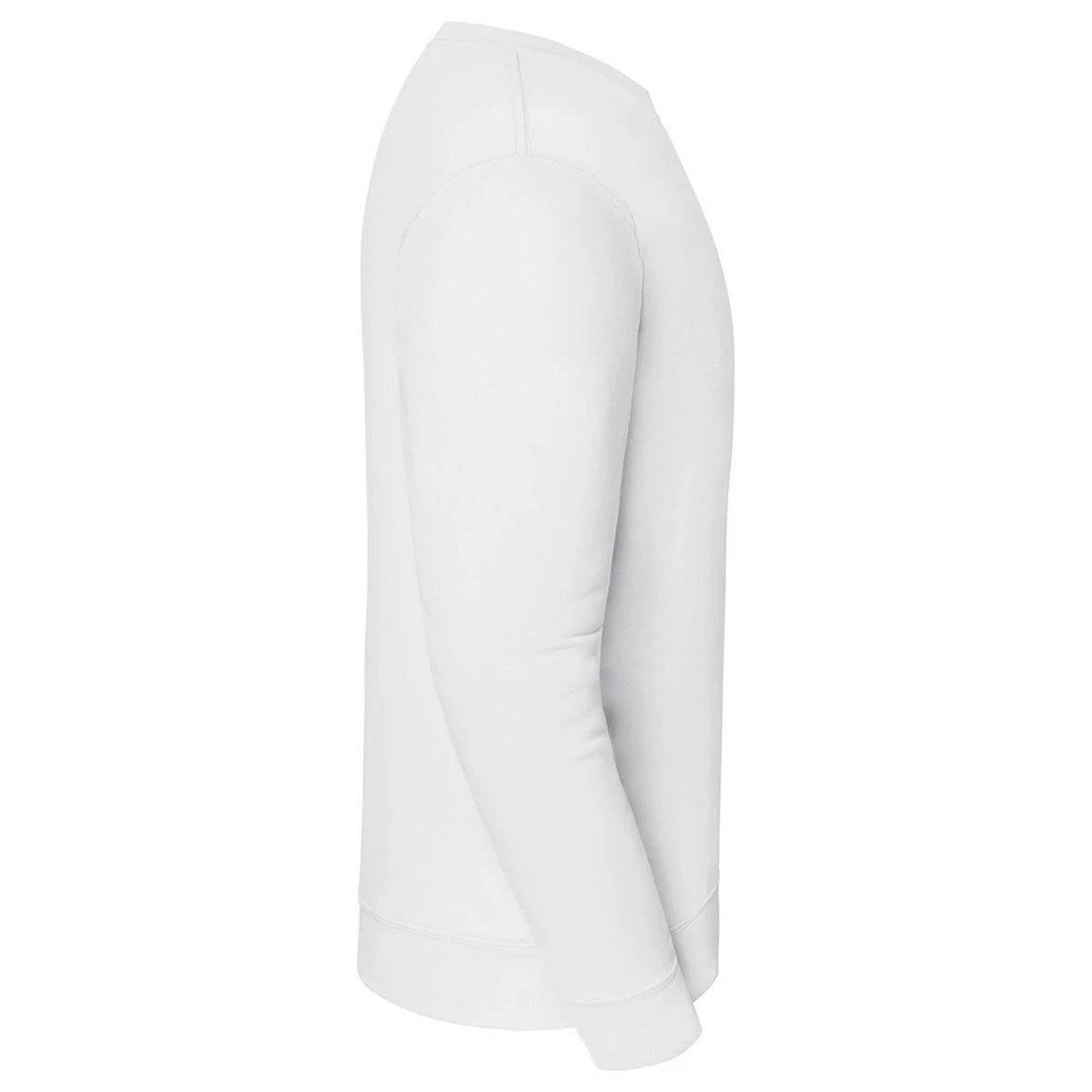 White - Side - Fruit of the Loom Mens Iconic Premium Set-in Sweatshirt