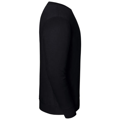 Black - Side - Fruit of the Loom Mens Iconic Premium Set-in Sweatshirt