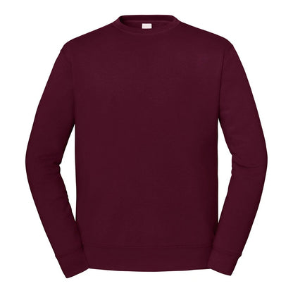 Burgundy - Front - Fruit of the Loom Mens Iconic Premium Set-in Sweatshirt