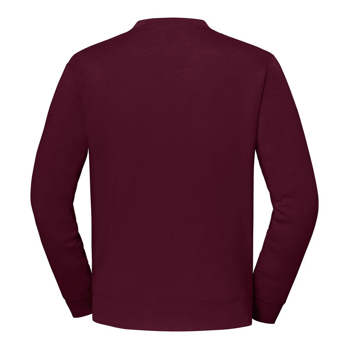 Burgundy - Back - Fruit of the Loom Mens Iconic Premium Set-in Sweatshirt