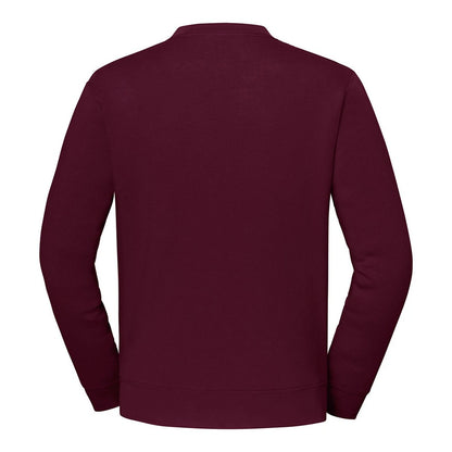 Burgundy - Back - Fruit of the Loom Mens Iconic Premium Set-in Sweatshirt