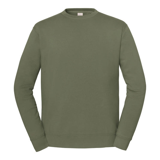 Classic Olive - Front - Fruit of the Loom Mens Iconic Premium Set-in Sweatshirt