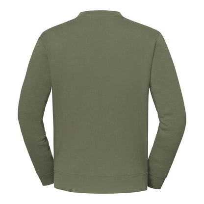 Classic Olive - Back - Fruit of the Loom Mens Iconic Premium Set-in Sweatshirt