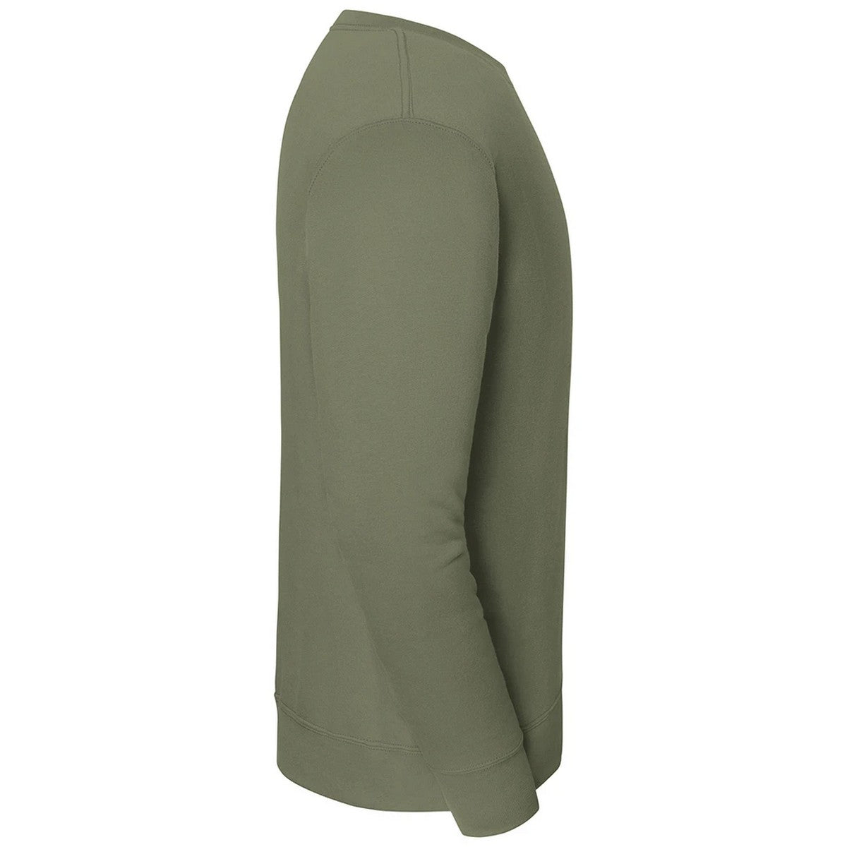 Classic Olive - Side - Fruit of the Loom Mens Iconic Premium Set-in Sweatshirt