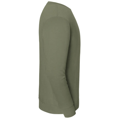 Classic Olive - Side - Fruit of the Loom Mens Iconic Premium Set-in Sweatshirt