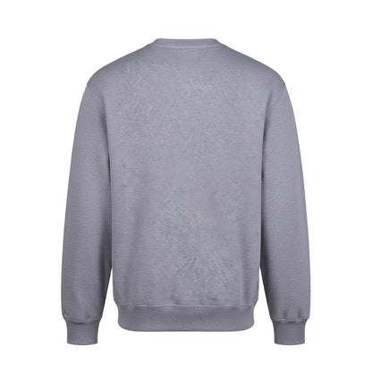 Heather Grey - Back - Awdis Mens Vision Heavyweight Sweatshirt