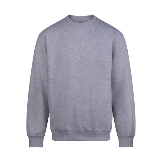 Heather Grey - Front - Awdis Mens Vision Heavyweight Sweatshirt
