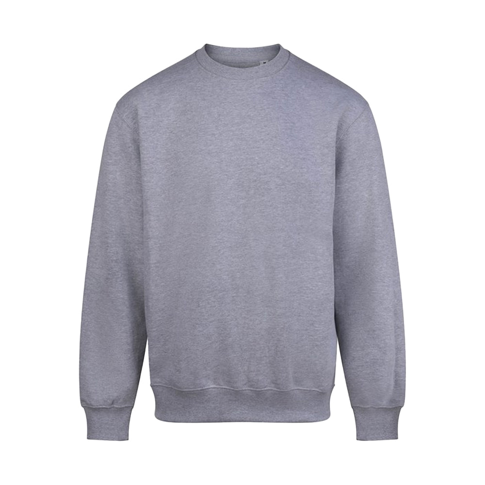 Heather Grey - Front - Awdis Mens Vision Heavyweight Sweatshirt