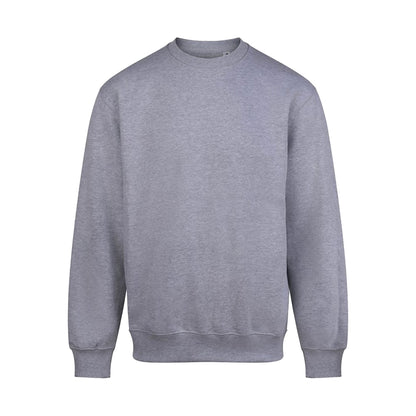Heather Grey - Front - Awdis Mens Vision Heavyweight Sweatshirt