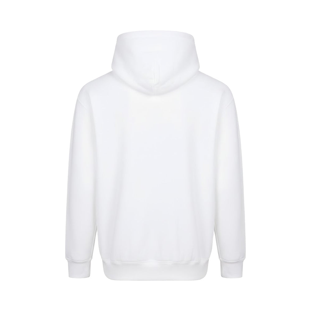 Arctic White - Back - Awdis Mens Vision Heavyweight Hoodie