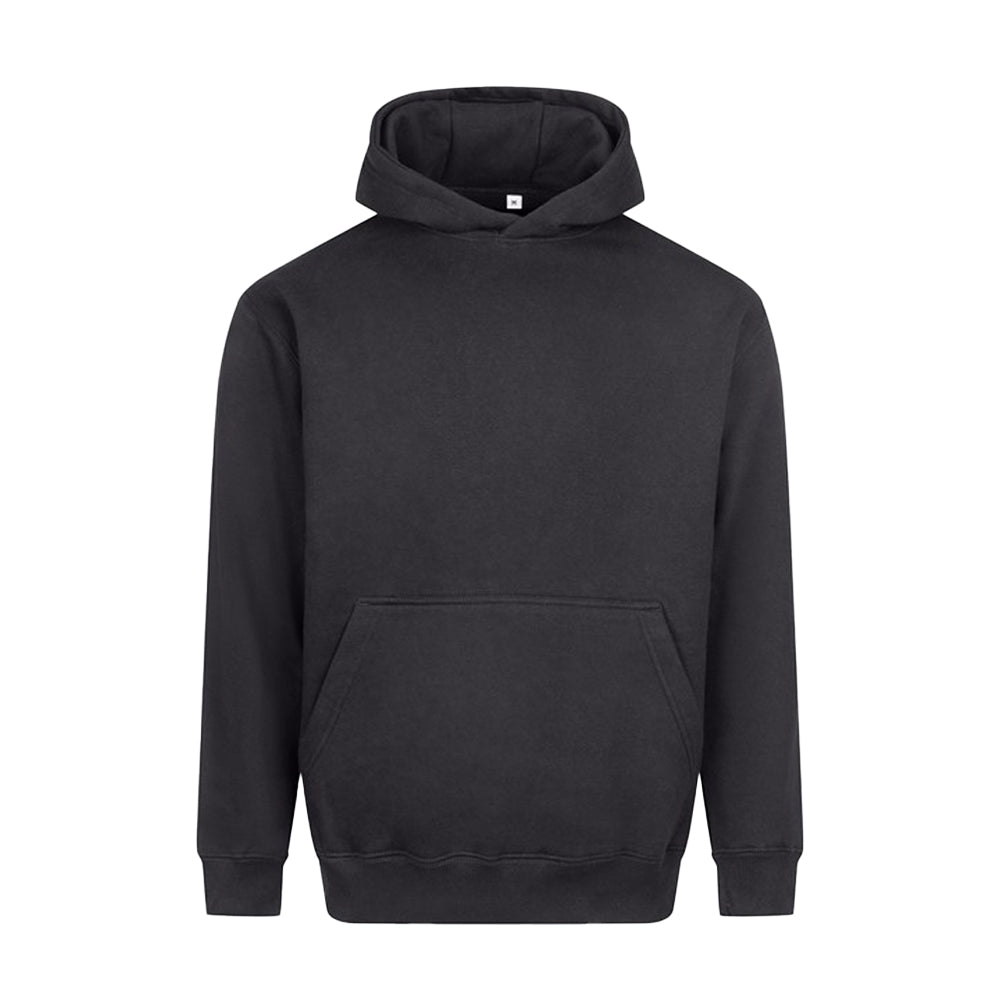 Solid Charcoal - Front - Awdis Mens Vision Heavyweight Hoodie