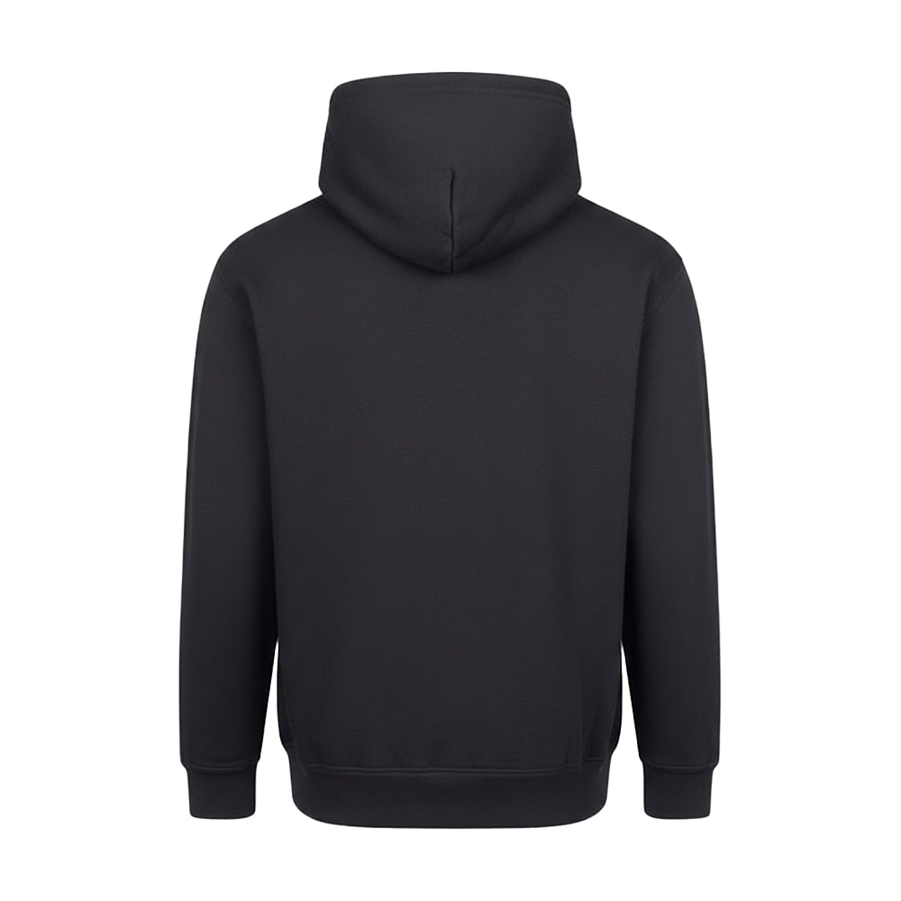 Solid Charcoal - Back - Awdis Mens Vision Heavyweight Hoodie