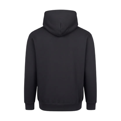 Solid Charcoal - Back - Awdis Mens Vision Heavyweight Hoodie