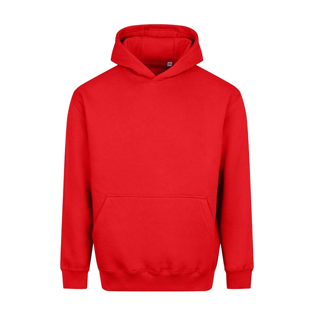 Fire Red - Front - Awdis Mens Vision Heavyweight Hoodie