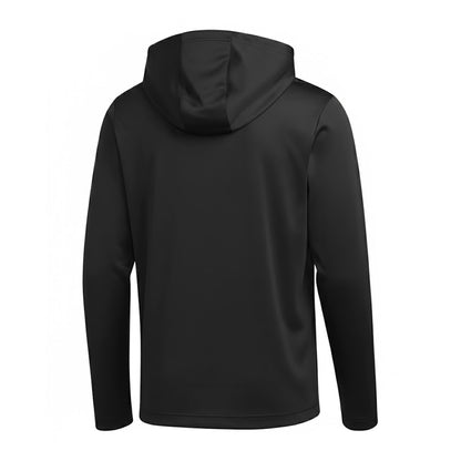 Black - Back - Adidas Mens Lightweight Hoodie
