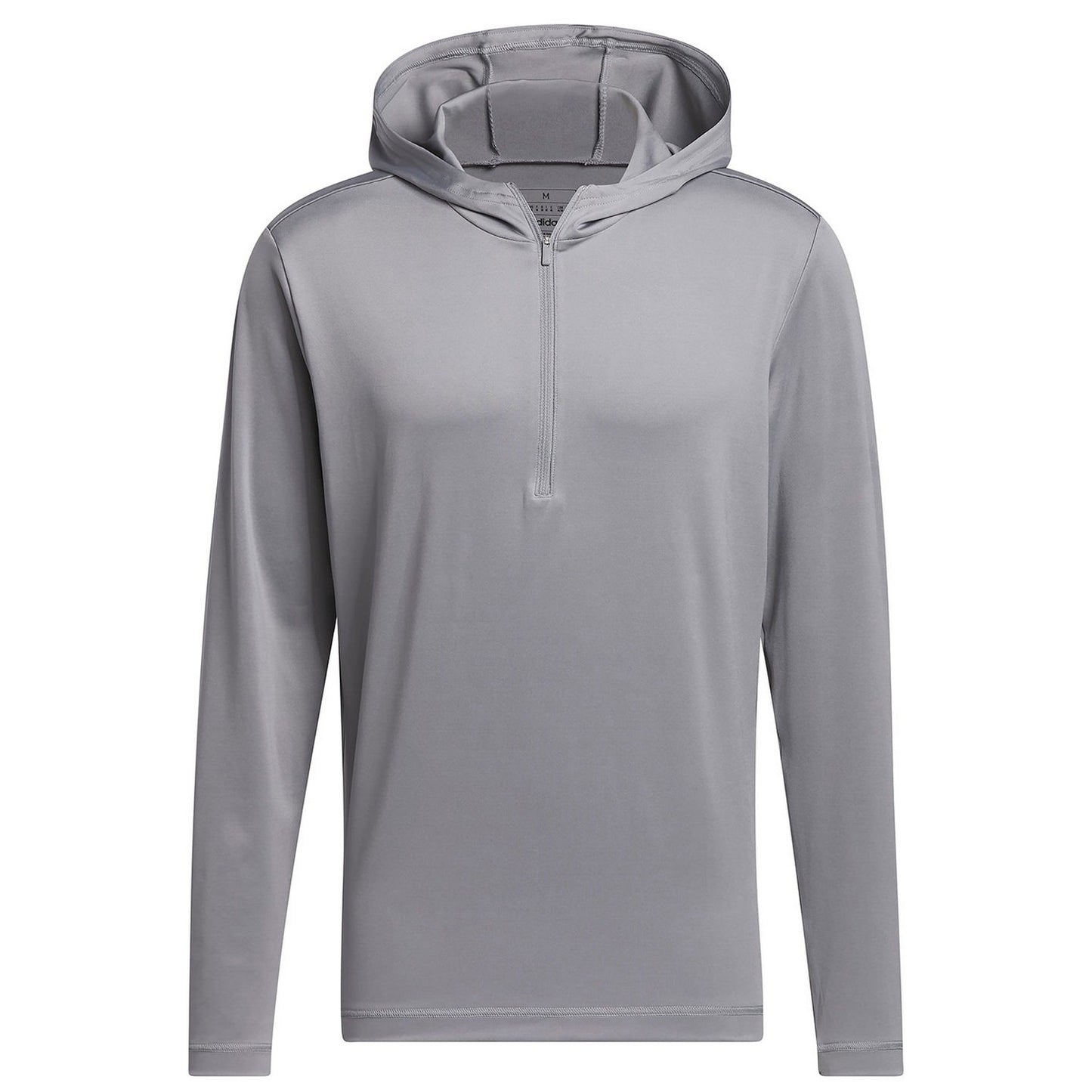 Grey Three - Front - Adidas Mens Lightweight Hoodie