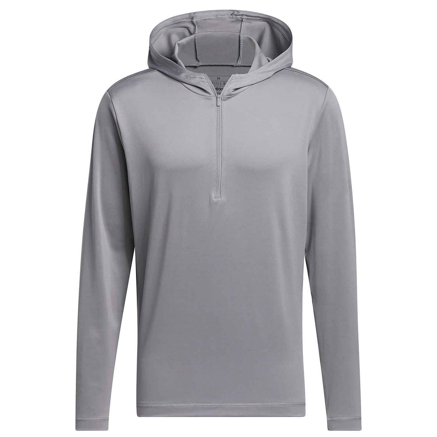 Grey Three - Front - Adidas Mens Lightweight Hoodie