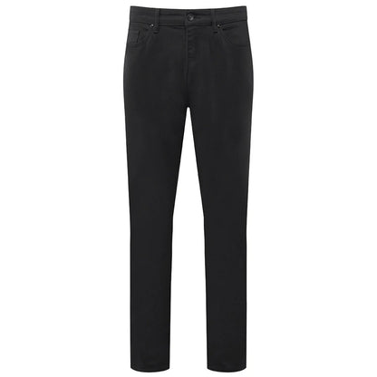 Stay Black - Front - Premier Mens Workready Straight Leg Jeans