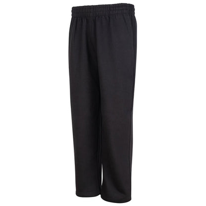 Deep Black - Side - Awdis Mens Signature Heavyweight Jogging Bottoms