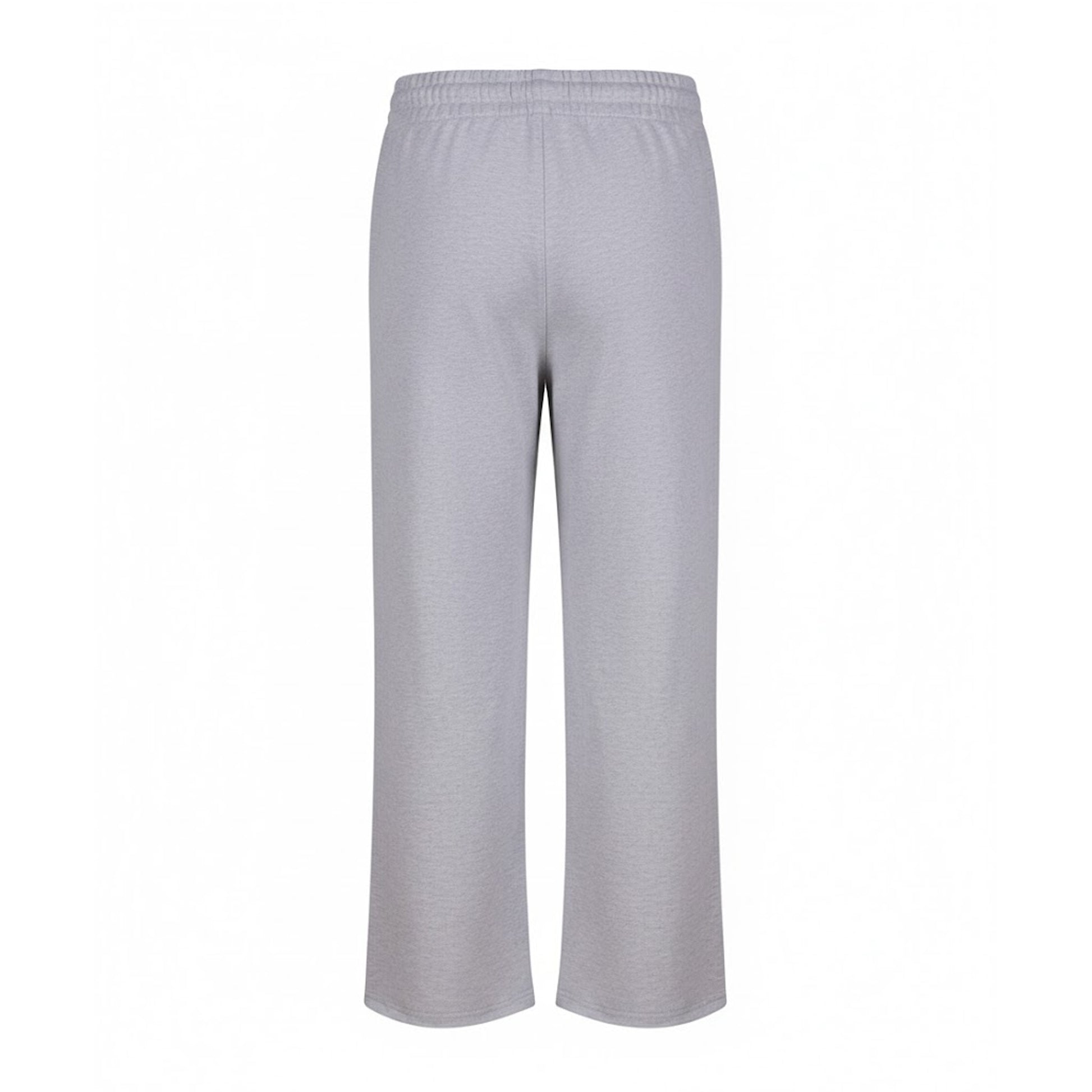 Heather Grey - Back - Awdis Mens Signature Heavyweight Jogging Bottoms
