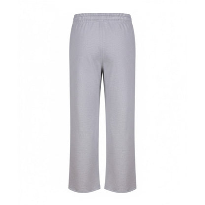 Heather Grey - Back - Awdis Mens Signature Heavyweight Jogging Bottoms