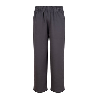 Solid Charcoal - Front - Awdis Mens Signature Heavyweight Jogging Bottoms