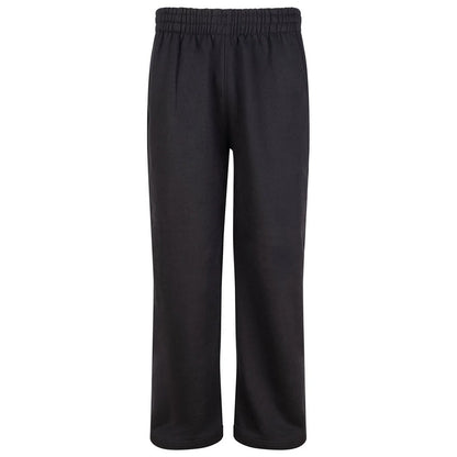Deep Black - Front - Awdis Mens Signature Heavyweight Jogging Bottoms