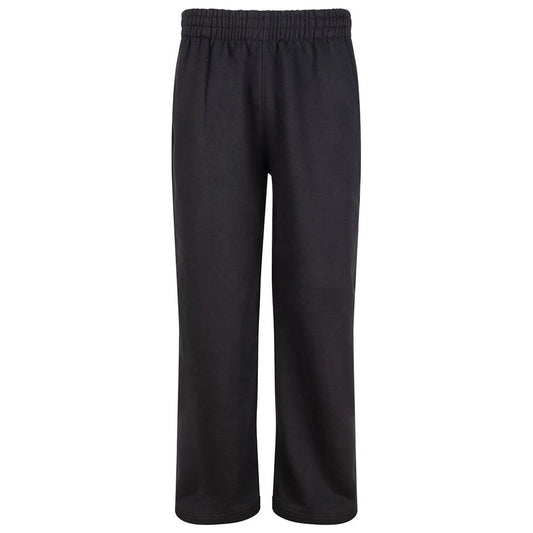 Deep Black - Front - Awdis Mens Signature Heavyweight Jogging Bottoms